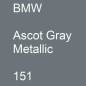 Preview: BMW, Ascot Gray Metallic, 151.